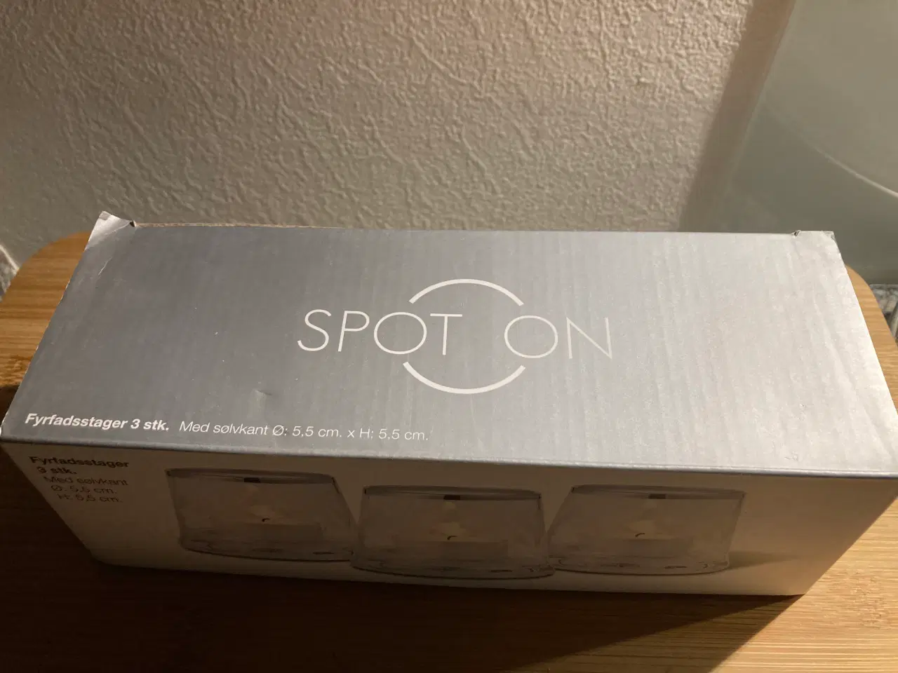 Billede 9 - 3 stk helt nye fyrfadsstager