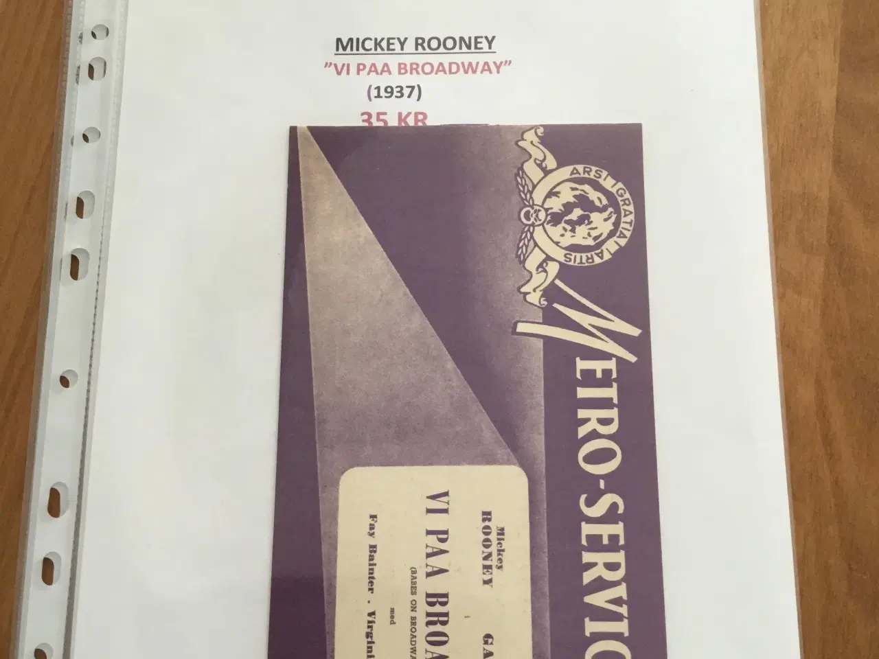 Billede 2 - FILMPR. M.Rooney + Henry Fonda - se pris
