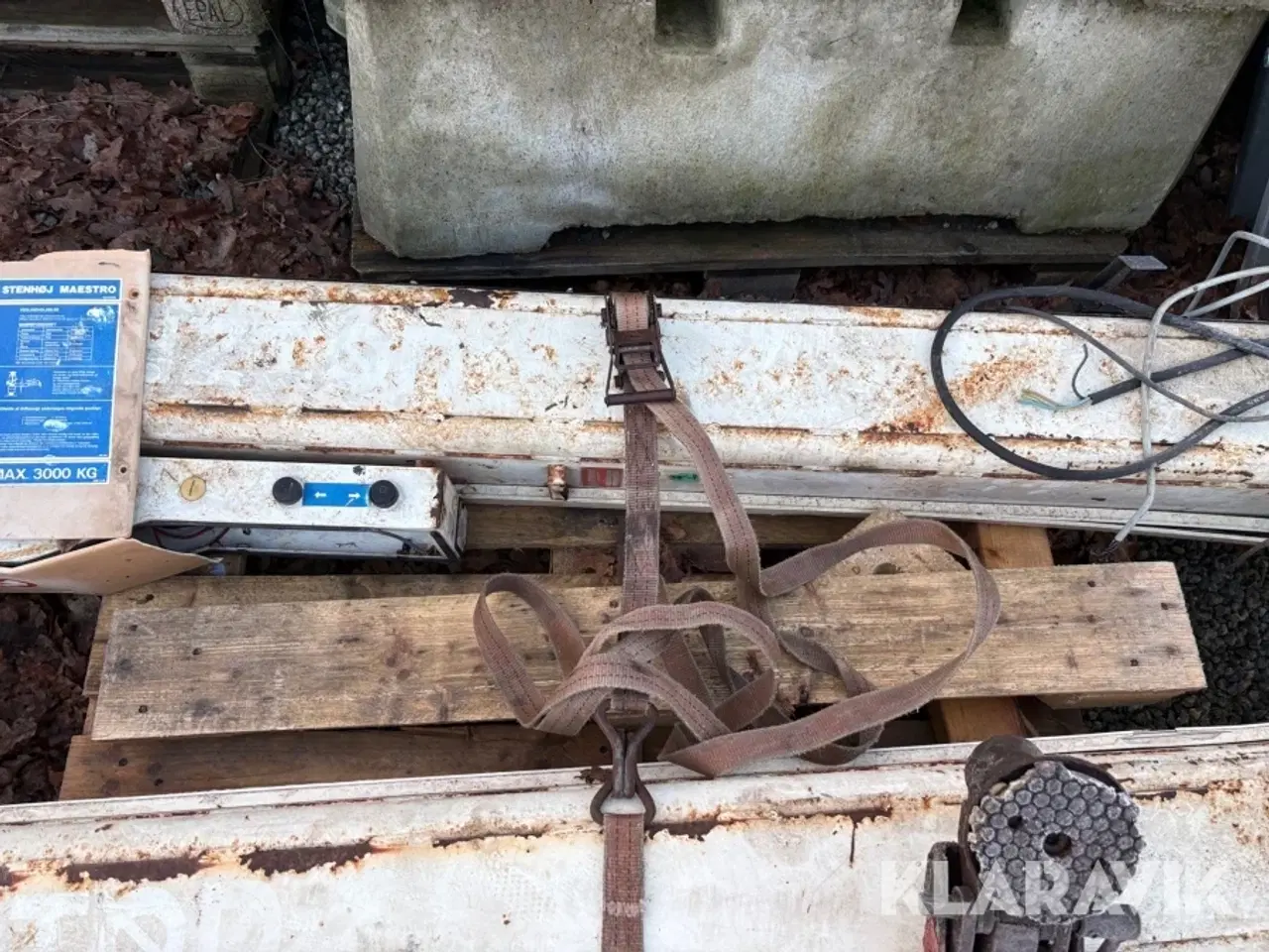 Billede 12 - Tosøjlelift Stenhøj 3000 kg