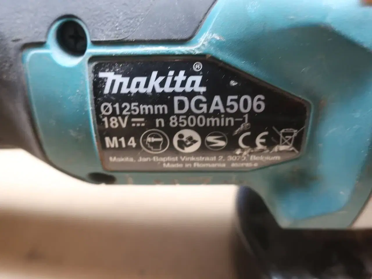 Billede 2 - Boremaskine, sliber mv.  MAKITA  Model: DGA 506, DTD154, DJR 187, DTM 51, DC18RC