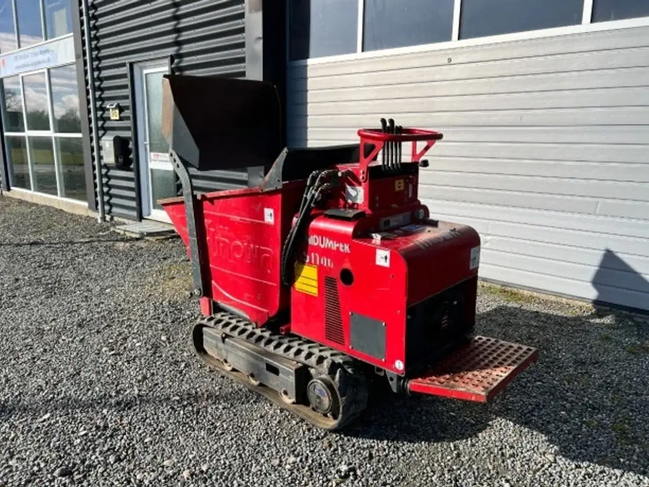 Billede 7 - HINOWA HS 1100 - SELVLÆSSER Larvebåndsdumper / Ny motor