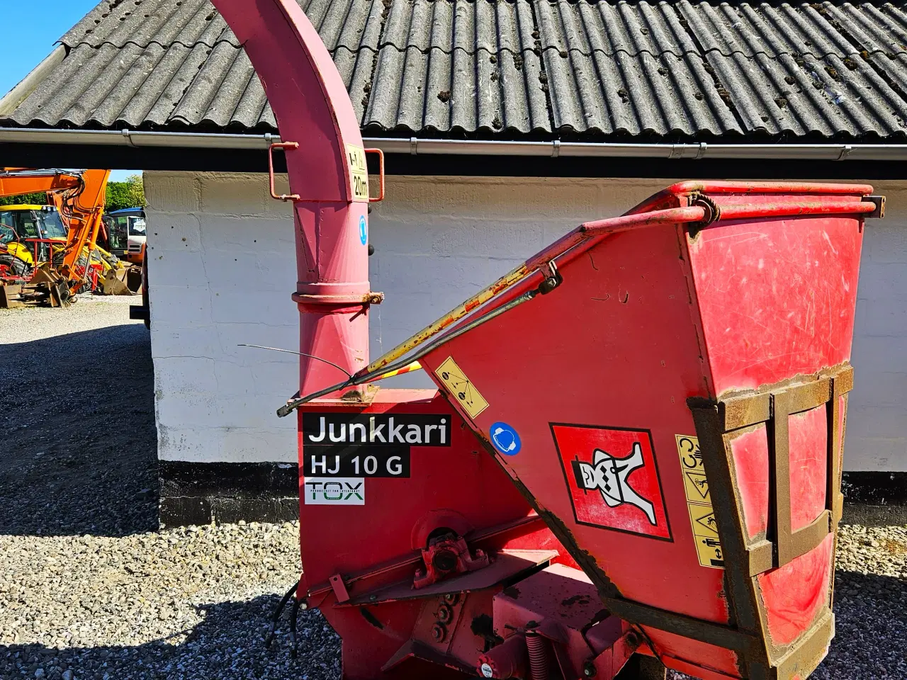 Billede 3 - Junkkari HJ 10G / flishugger til traktor
