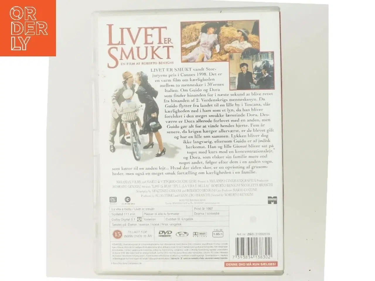 Billede 3 - Livet er smukt med Roberto Benigni (DVD)