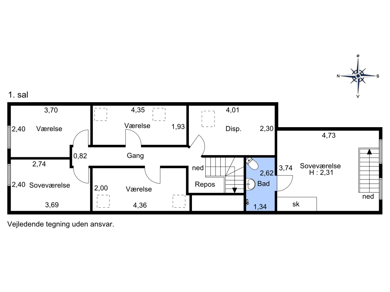 Billede 4 - Hus til stor familie