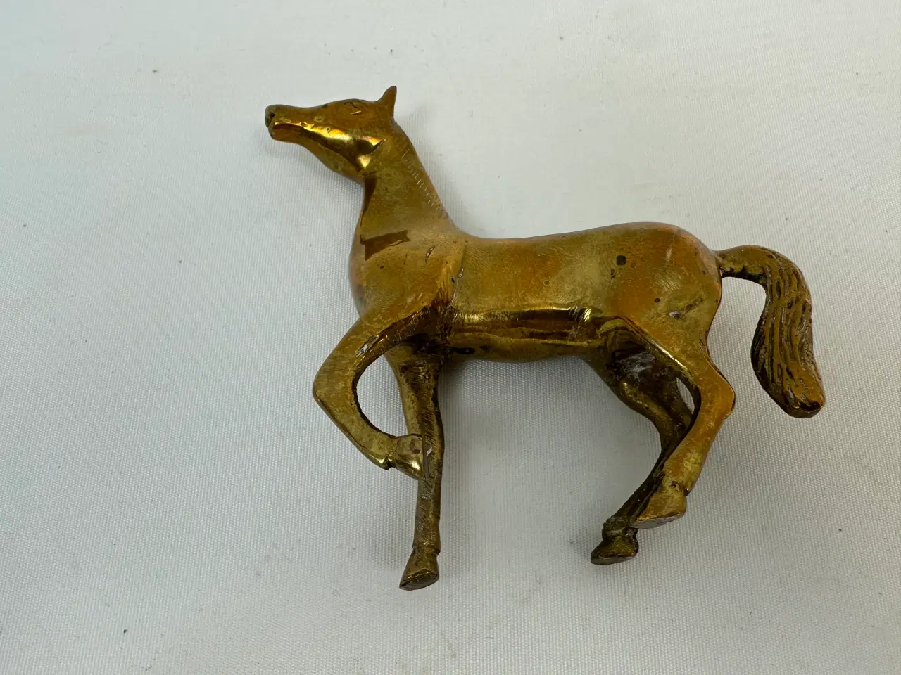 Billede 8 - Lille vintage messing hest
