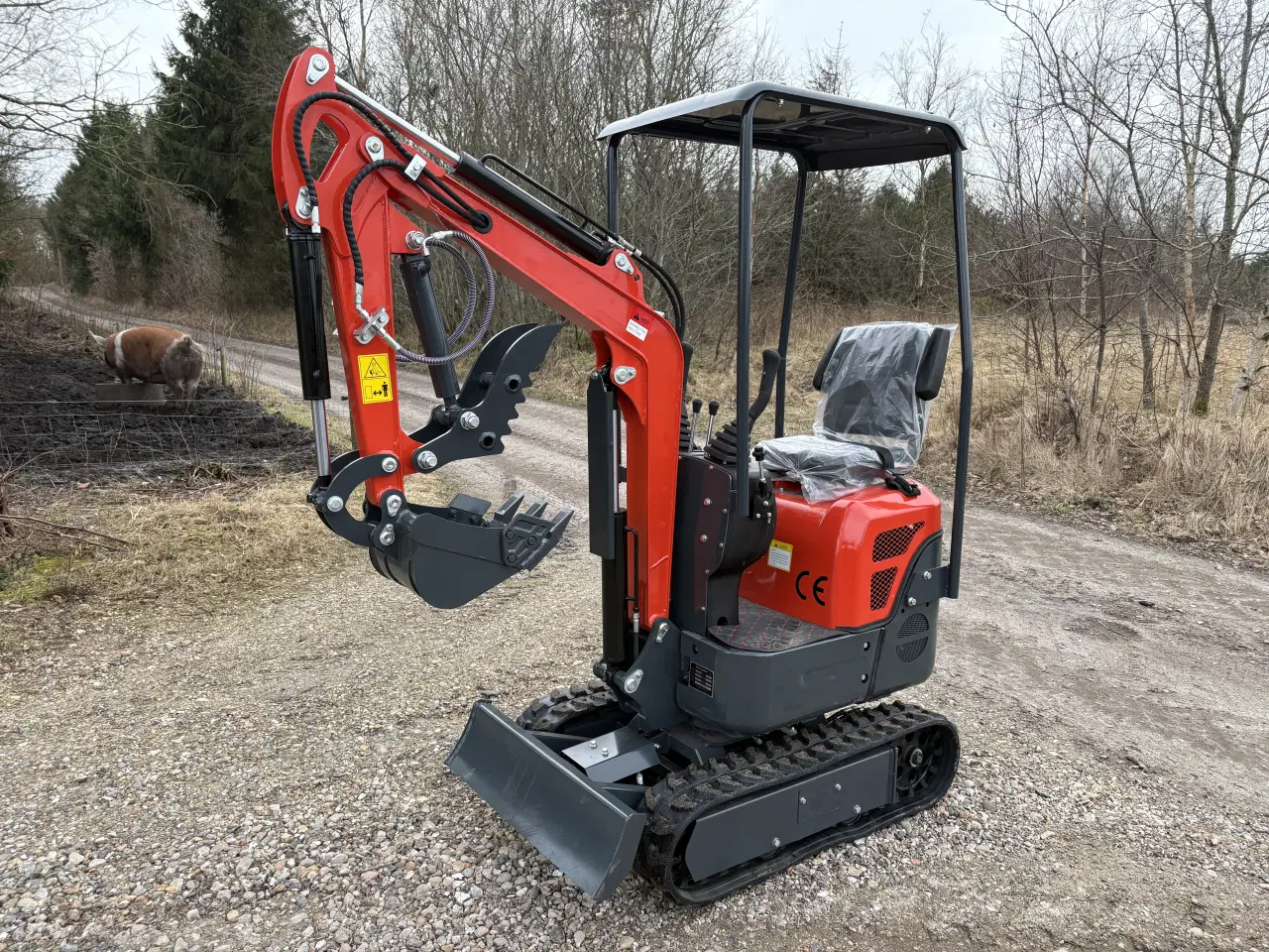 Billede 4 - 1000/900 kg Minigraver.