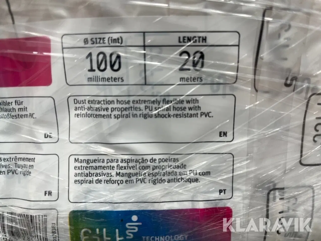 Billede 7 - Slanger Fitt Venflex PU LF Ø100 - 3x20 meter