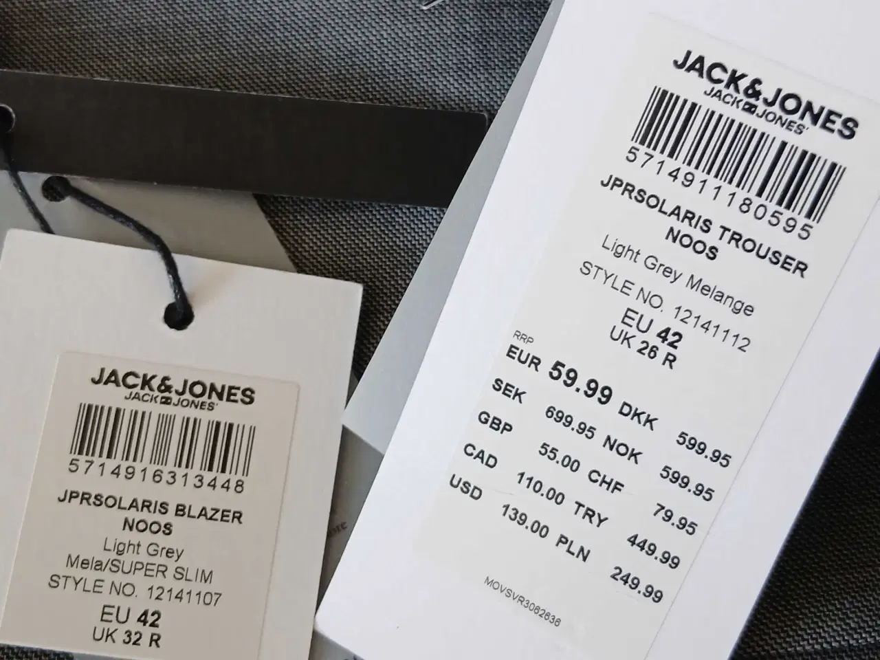 Billede 9 - Jakkesæt. Jack&Jones. 42