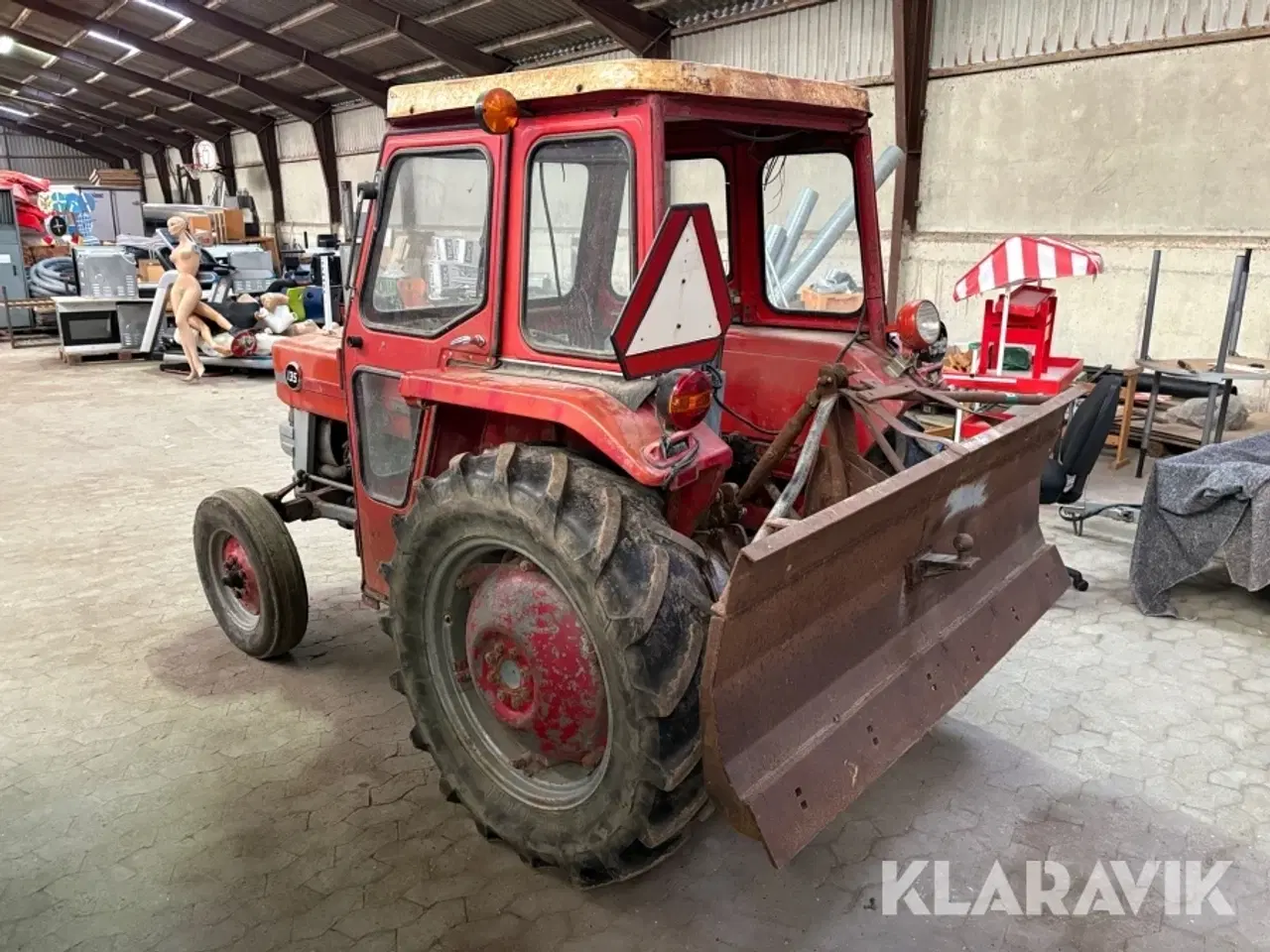 Billede 2 - Veterantraktor Massey-Ferguson 135