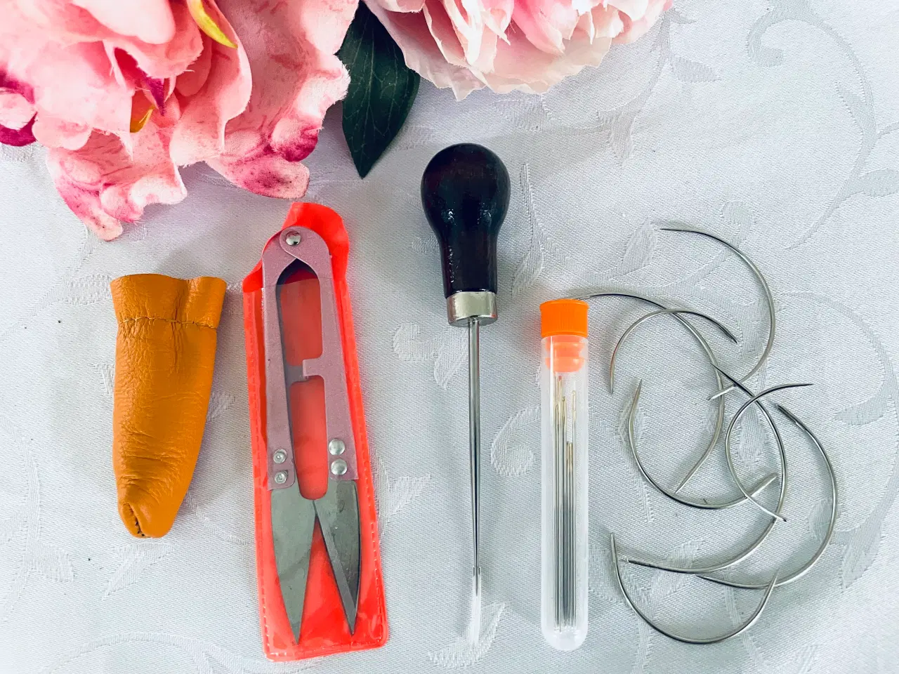 Billede 3 - Blandet sæt til læder hobby