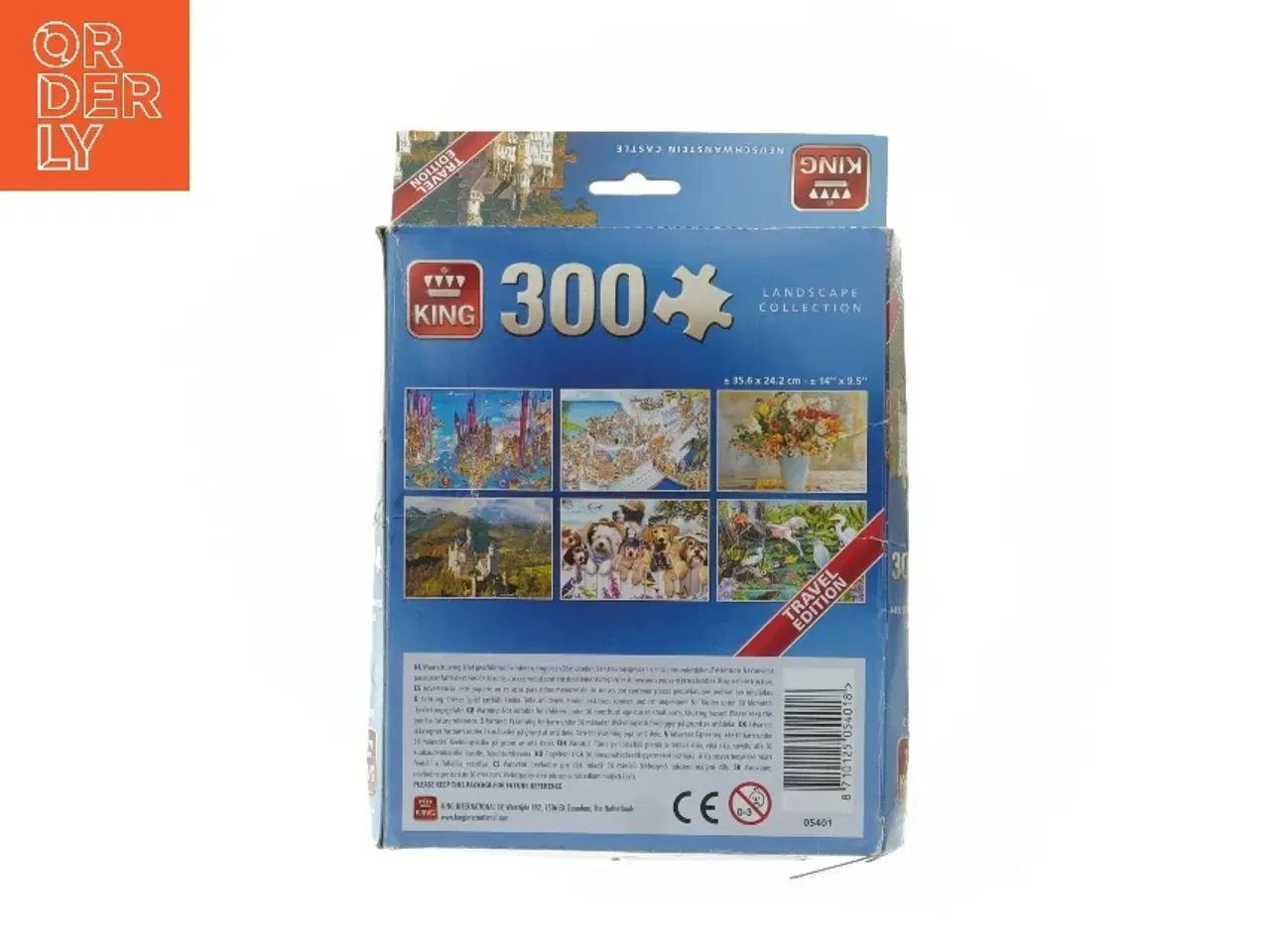 Billede 4 - 300-brikkers puslespil med Neuschwanstein Slot fra King (str. 17,5x15x3 cm)