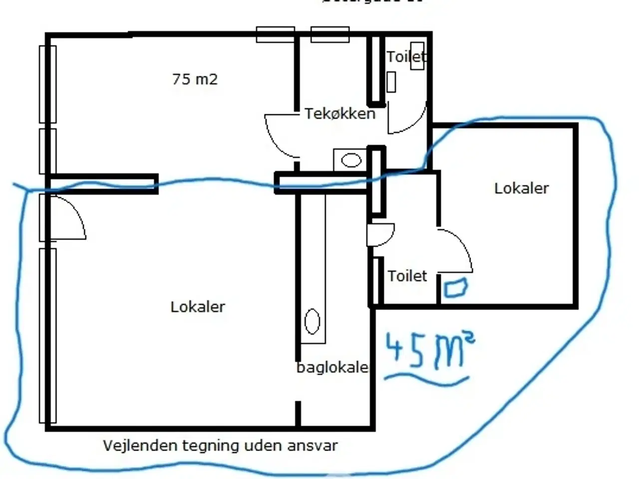 Billede 20 - Salon. butik. kontor eller anden form for erhverv. Centralt beliggende nær Store Torv Hobro.