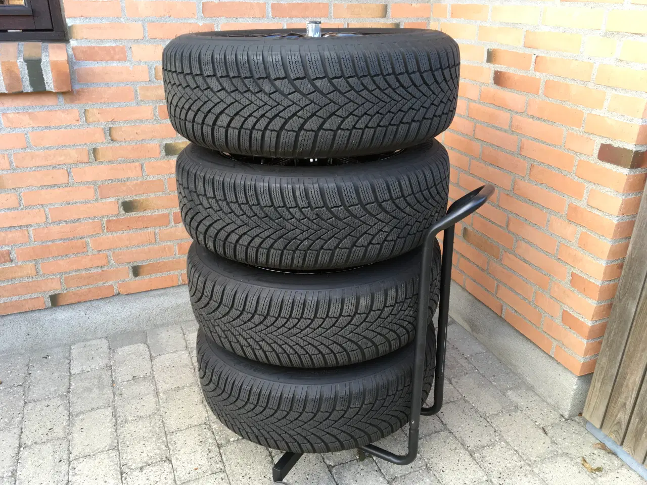 Billede 1 - Originale vinterfælge, letmetal m. vinterdæk