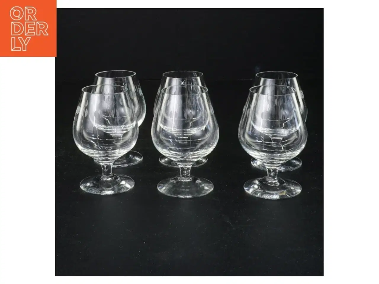 Billede 1 - Vinglas fra Holmegaard (str. 9 x 6 cm)