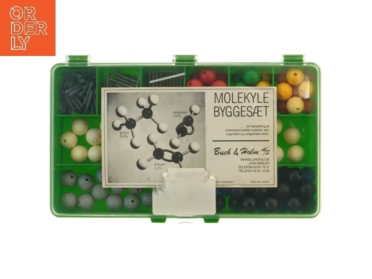 Billede 1 - Vintage Molekyle byggesæt (str. 26,5x15 cm)