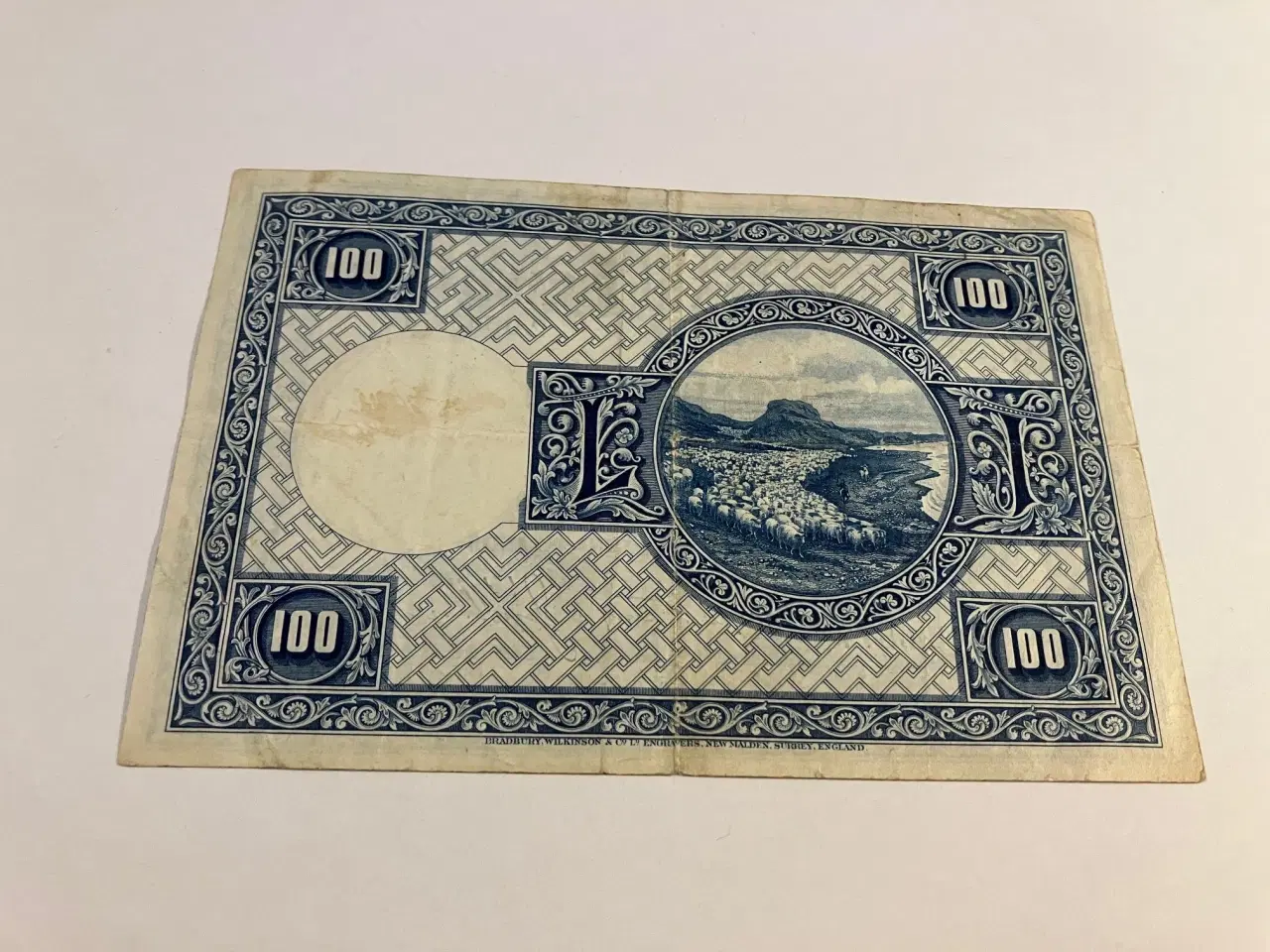 Billede 2 - 100 Kronur 1928 Iceland