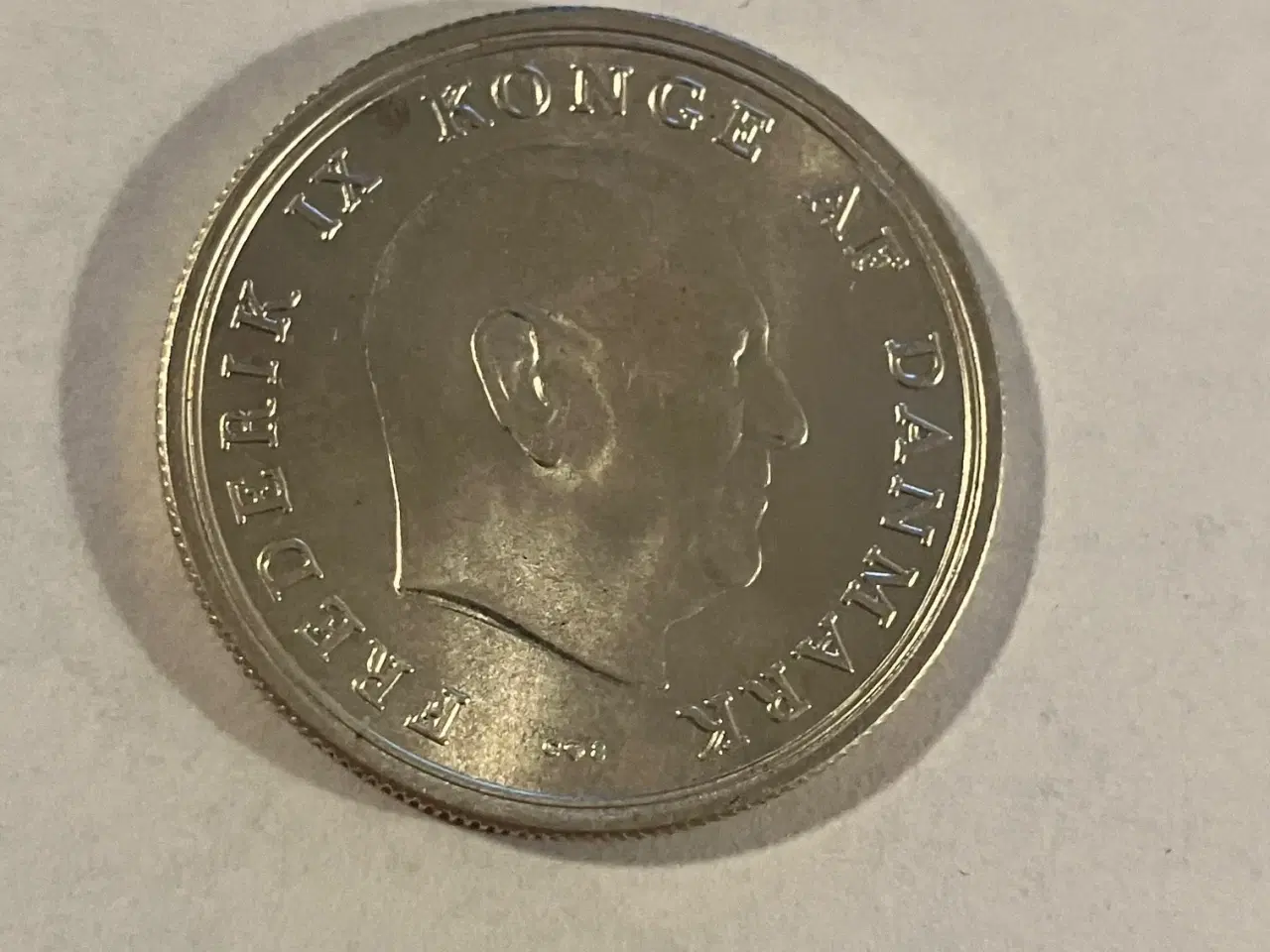 Billede 2 - 5 Kroner 1964 Anne-Marie Bryllup - Sølvmønt