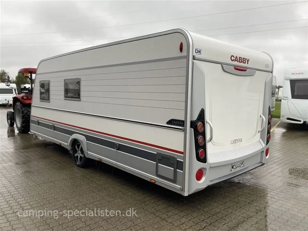 Billede 3 - 2014 - Cabby Caienna 620 F3   2014 Cabby Caienna 620 F3 - Dobbeltseng -  se den nu hos Camping-Specialisten