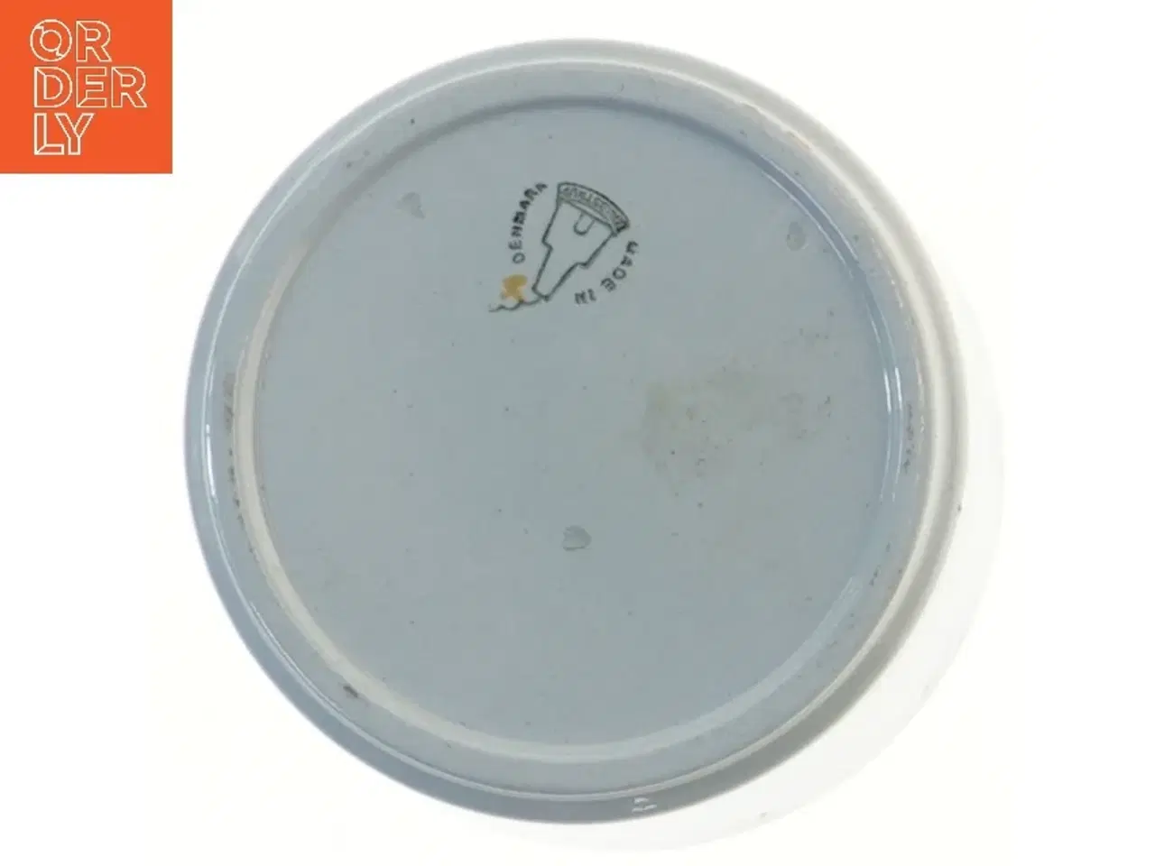 Billede 3 - Keramik krukke med låg fra Knabstrup (str. Ø 12,5 cm)