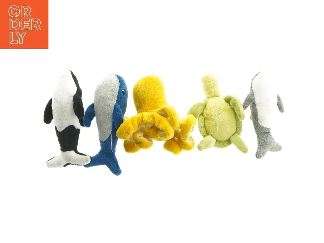Billede 3 - Sæt af marine dyr bamser (str. 10-12 cm)