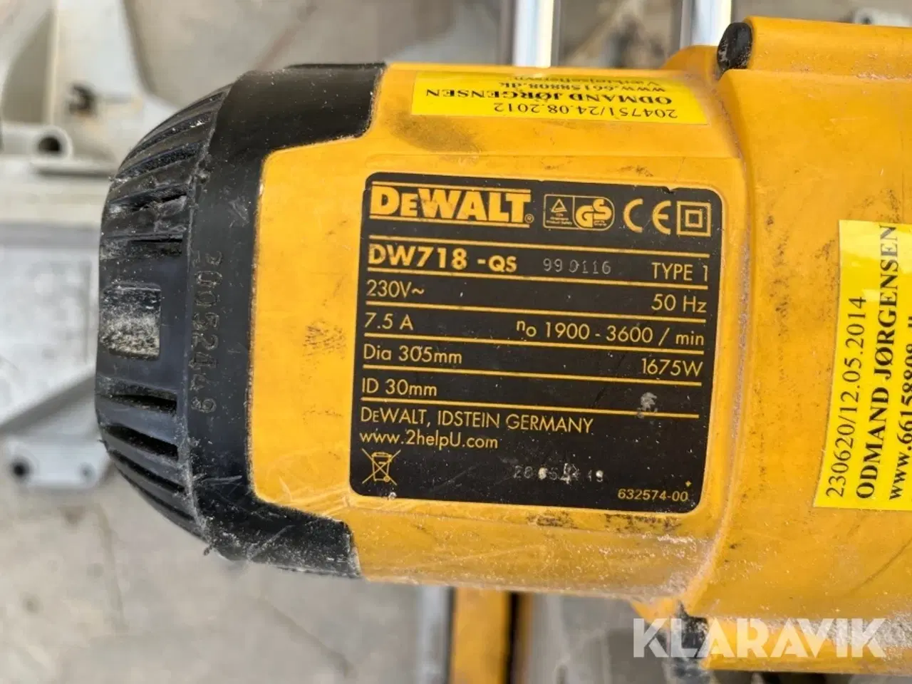 Billede 3 - Sav DeWalt DW718