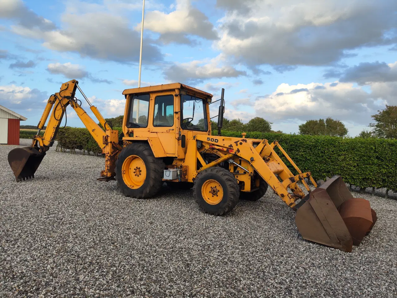 Billede 1 - Massey Ferguson 50D 4wd rendegraver