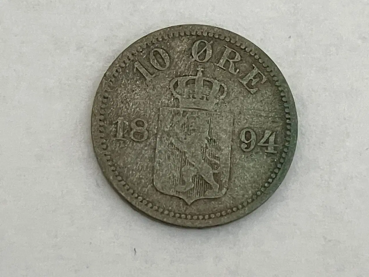 Billede 1 - 10 Øre 1894 Norge
