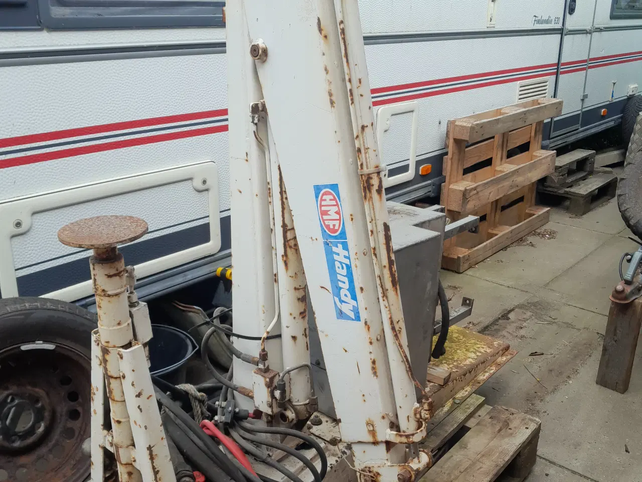Billede 1 - Trailer kran, Varevogns kran, traktor kran