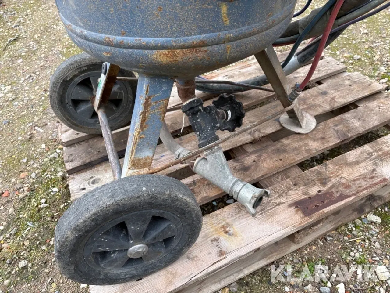 Billede 7 - Sandblæsningsudstyr German Blast 100l 2 styk