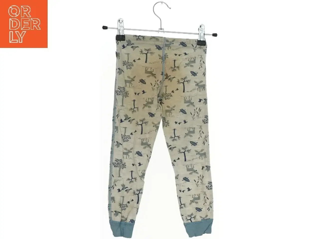 Billede 2 - Børne leggings med skovprint fra Joha (str. 104)