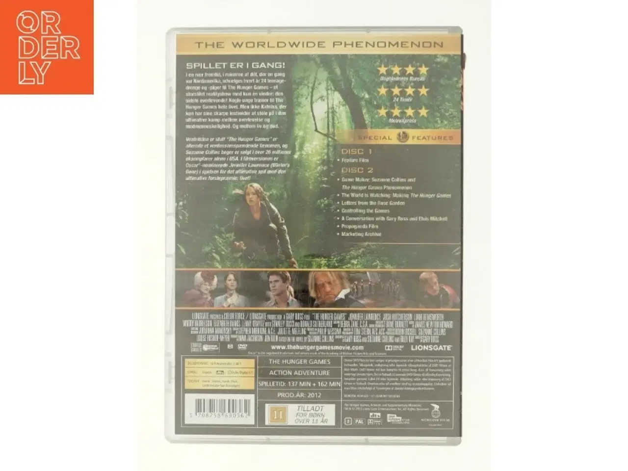 Billede 3 - HUNGER GAMES 2 DISC