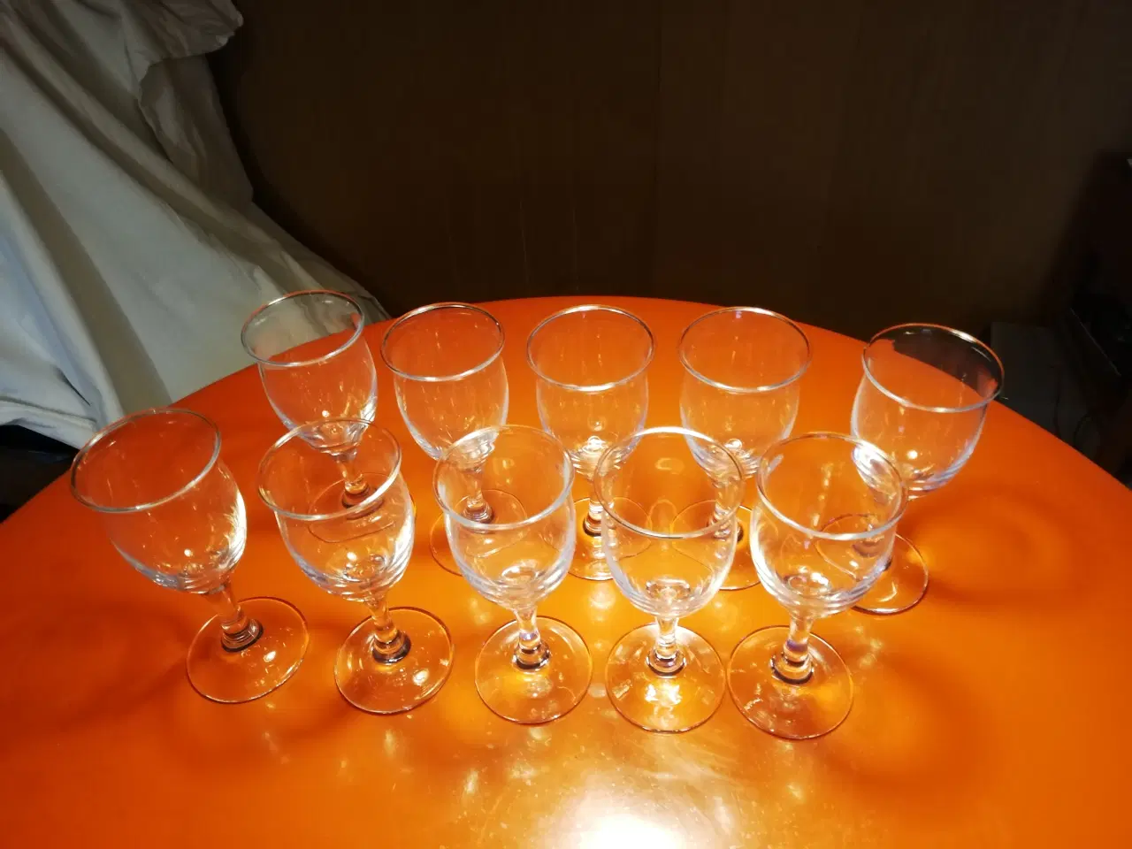 Billede 3 - 10 Ideelle rødvinsglas fra Holmegaard Glasværk 