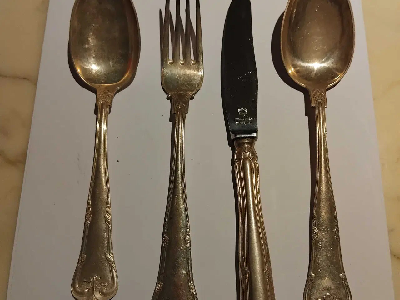 Billede 1 - Herregård sølvbestikket