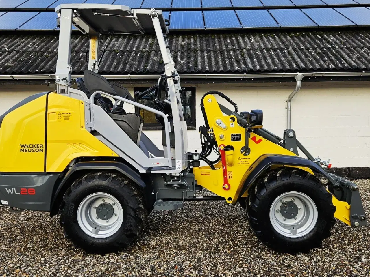 Billede 1 - Wacker Neuson WL28 / fabriksny - år 2024 / pæn udstyret og høj løftekraft