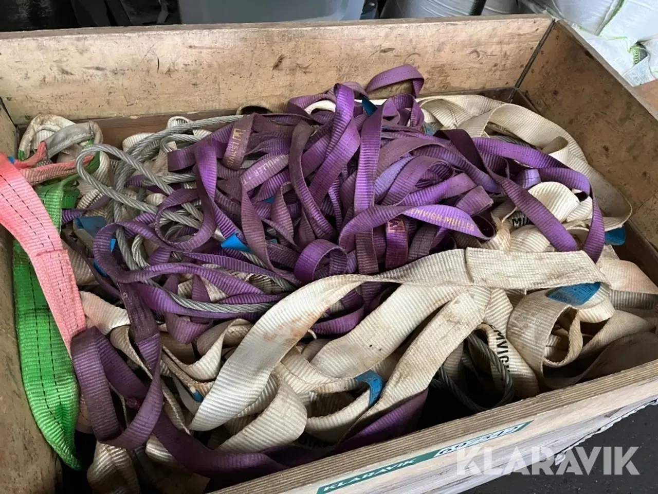 Billede 5 - Lot - Stropper og arbejdsbelysning 3 paller