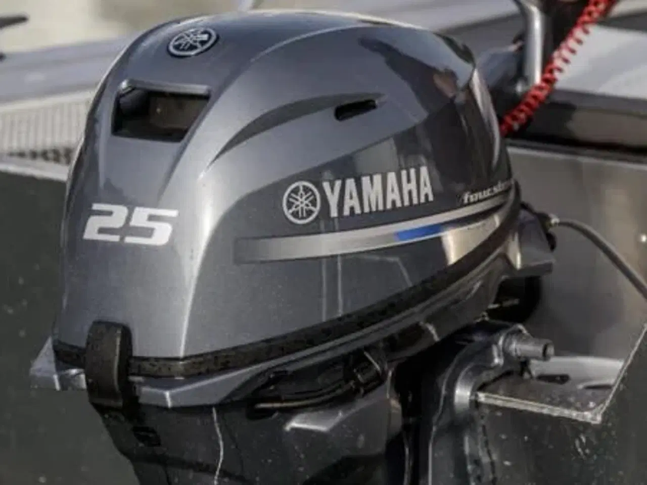 Billede 5 - Yamaha 25 HK - Styrehåndtag, Elektrisk