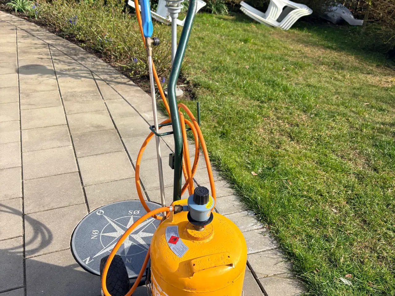 Billede 2 - Kisangani Gas ukrudsbrænder på vogn