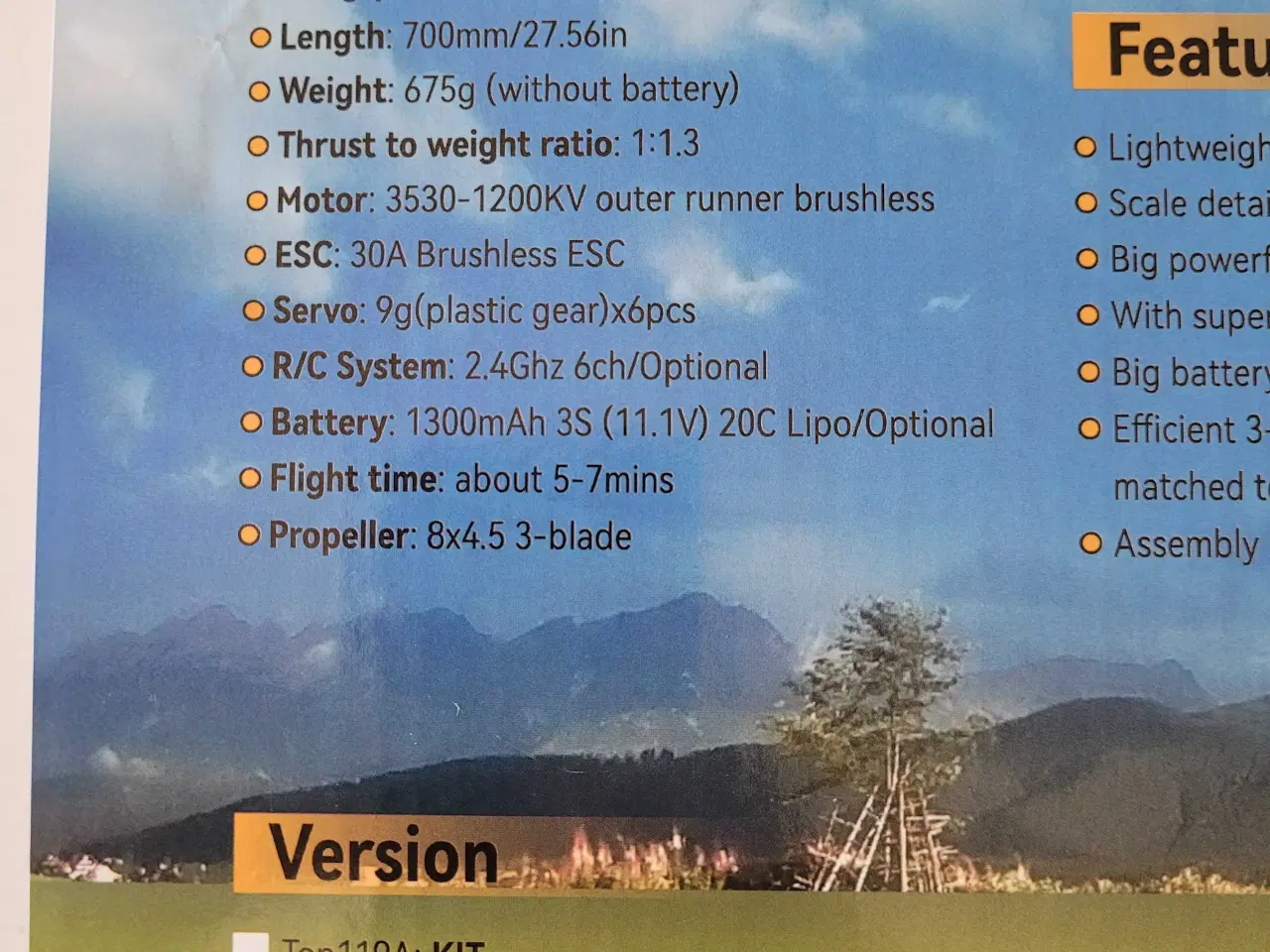 Billede 2 - Fjernstyret flyver 