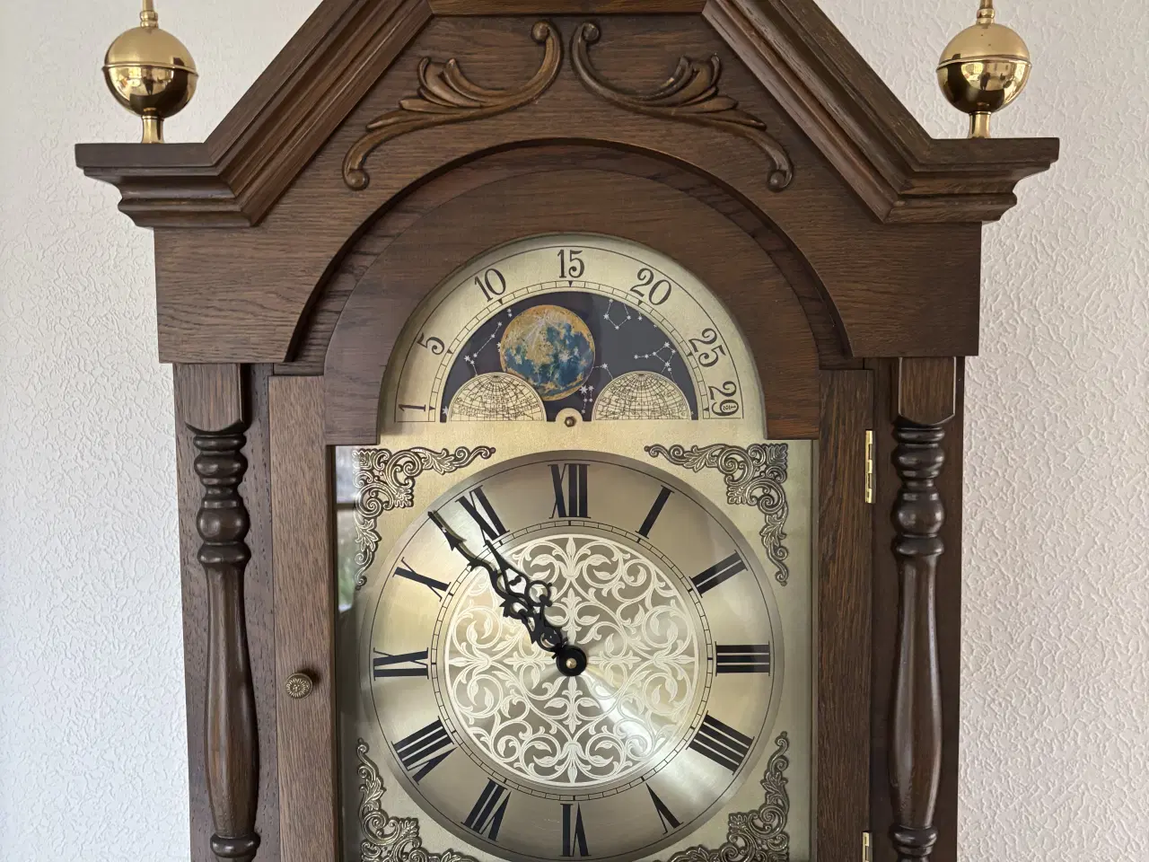 Billede 2 - Bornholmer ur i massiv ege træ