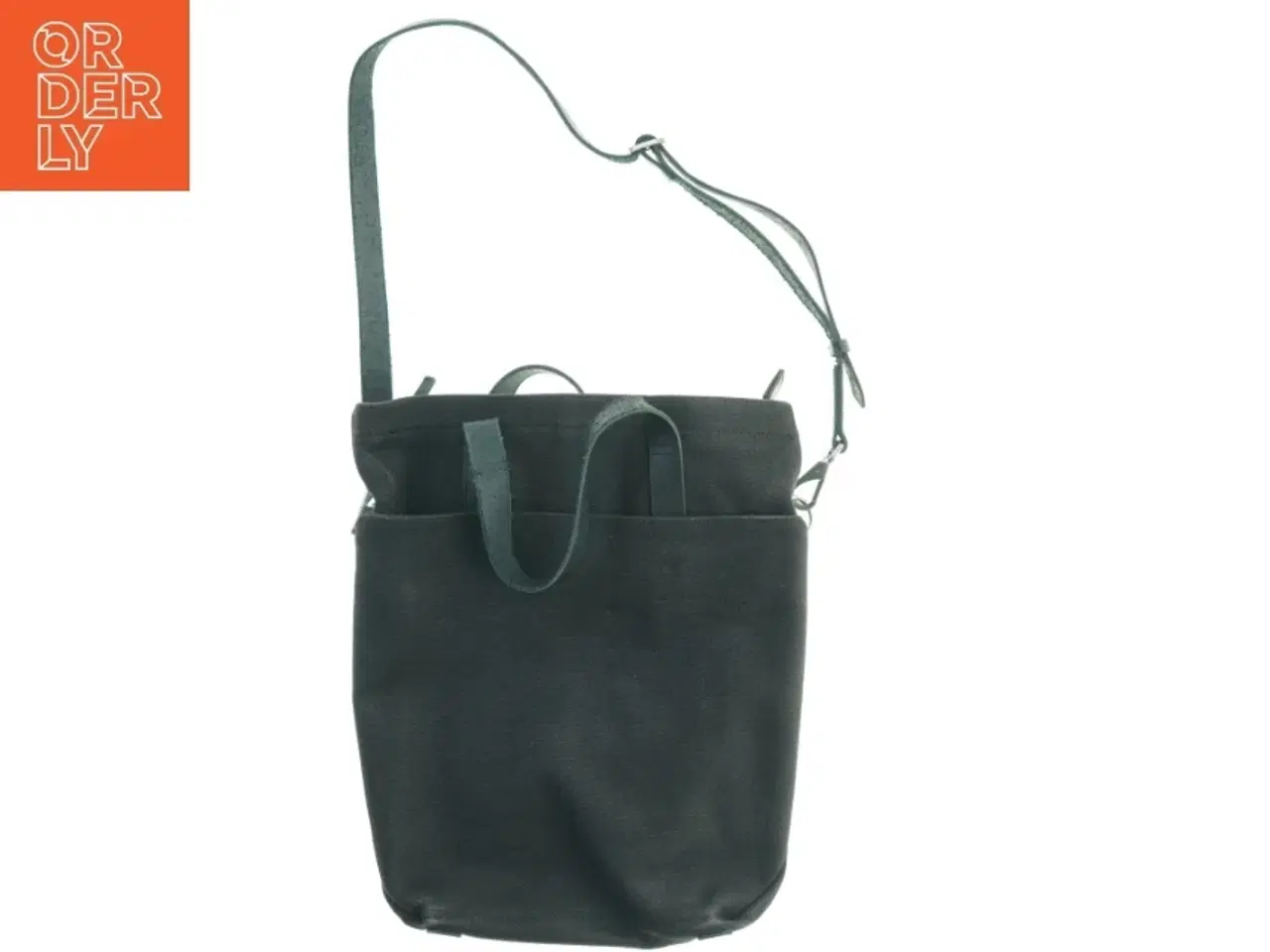 Billede 2 - Sort skuldertaske fra Projectkin (str. 40 x 33 cm)