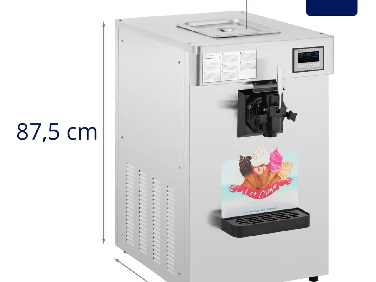 Billede 5 -  Softicemaskine 1150 W – 18 L pr. time
