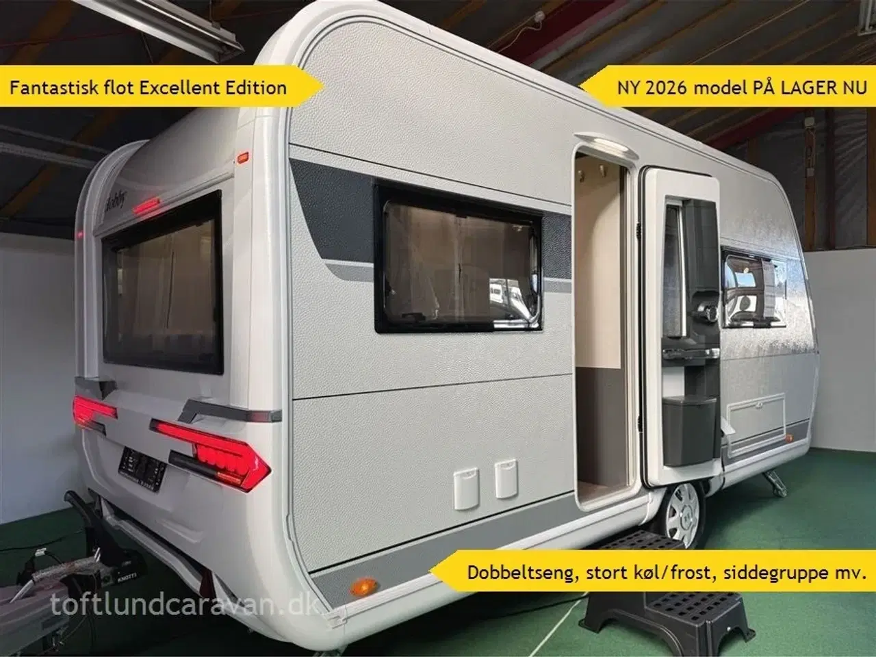 Billede 1 - 2026 - Hobby Excellent Edition 460 UFe Sønderjyllands aut. HOBBY forhandler. NY 2026, NU PÅ LAGER klar til omgående levering!