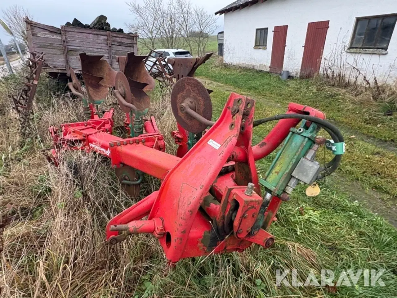 Billede 2 - 3 Furet Plov Kverneland