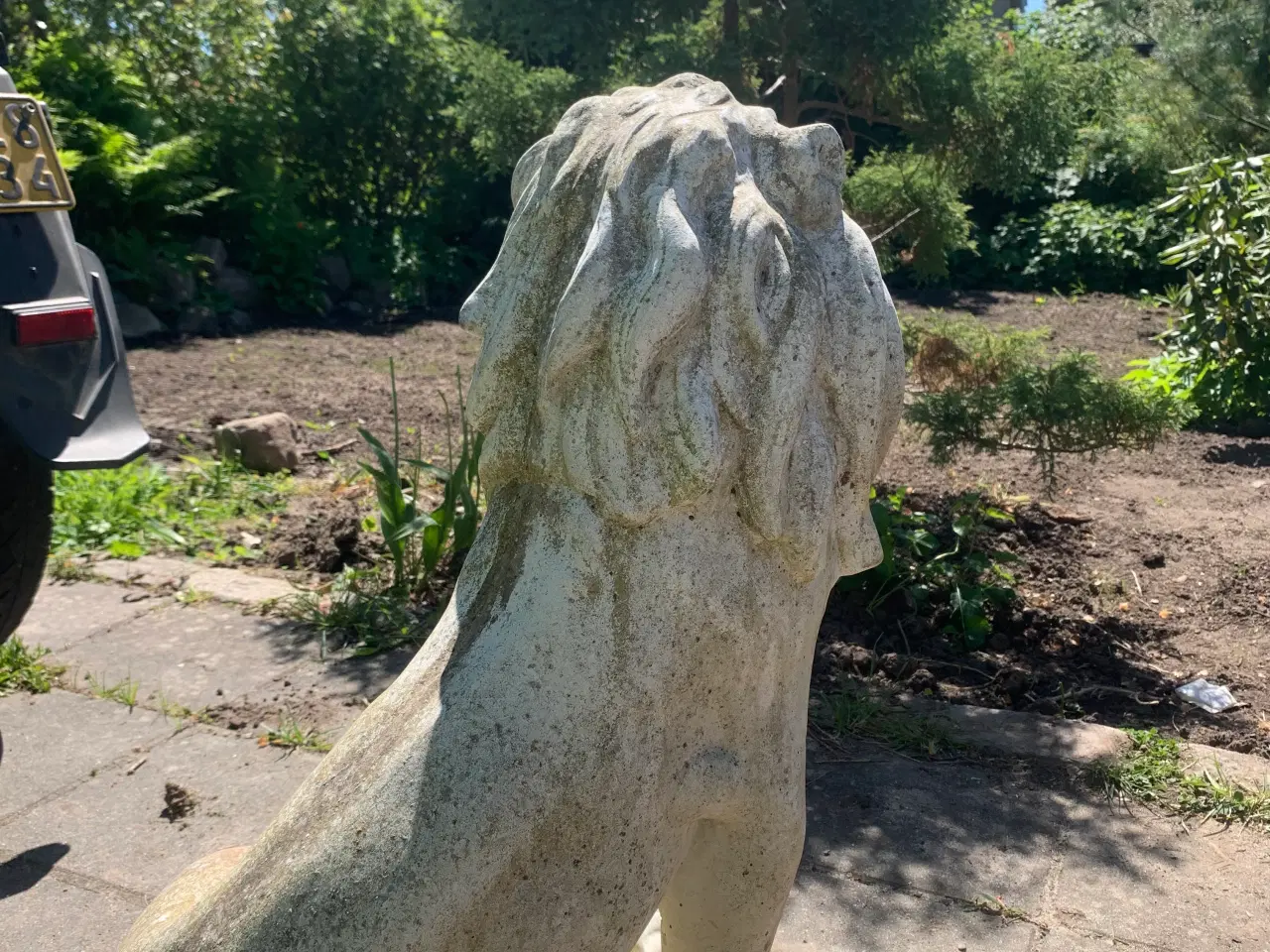 Billede 4 - Løve Statue