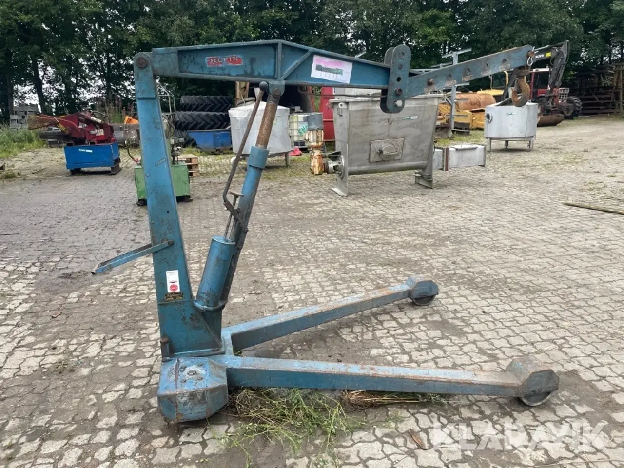 Billede 10 - Værkstedskran Refix 2500kg