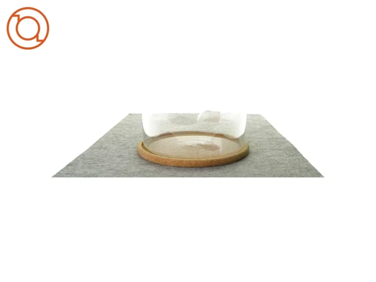 Billede 3 - Glasskål med kork låg fra Bodum