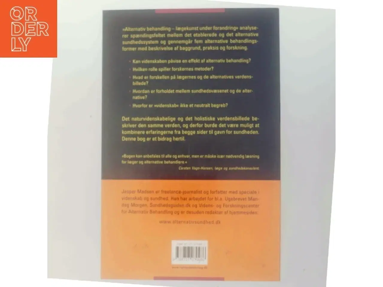 Billede 3 - Alternativ behandling : lægekunst under forandring af Jesper Madsen (f. 1949-06-23) (Bog)