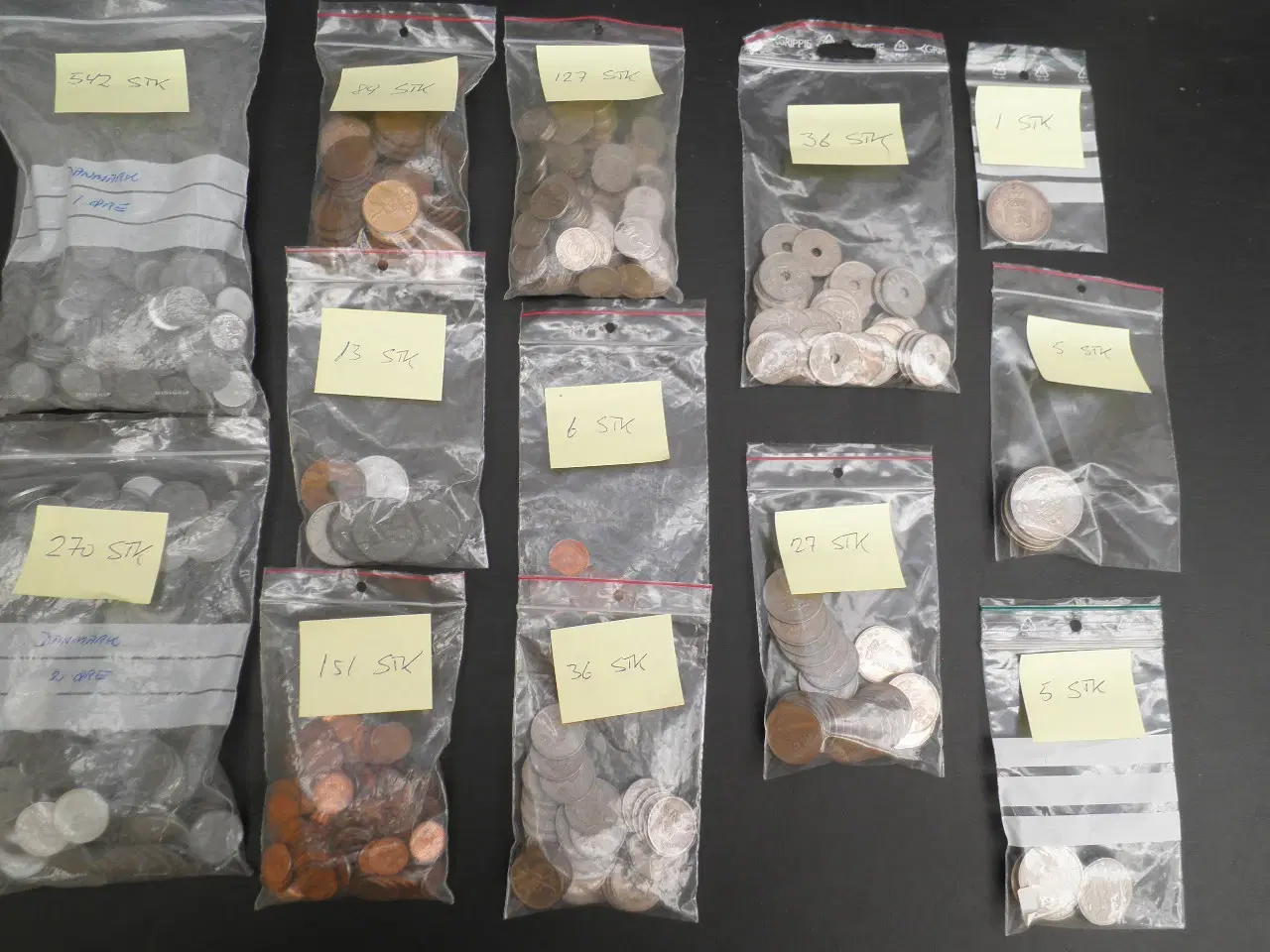 Billede 1 - Samling danske mønter
