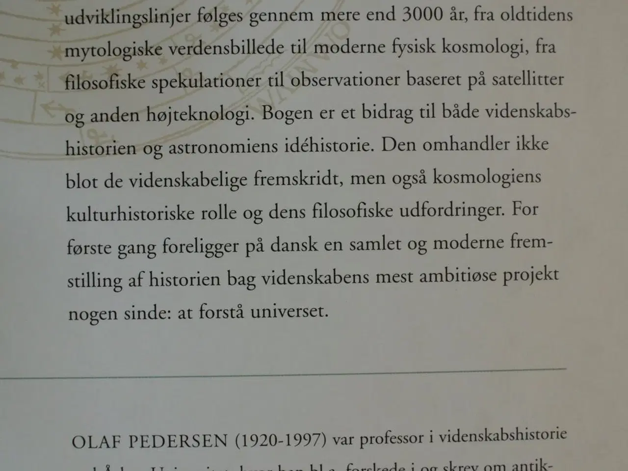 Billede 4 - fra kaos til kosmos - verdensbilledets historie ge