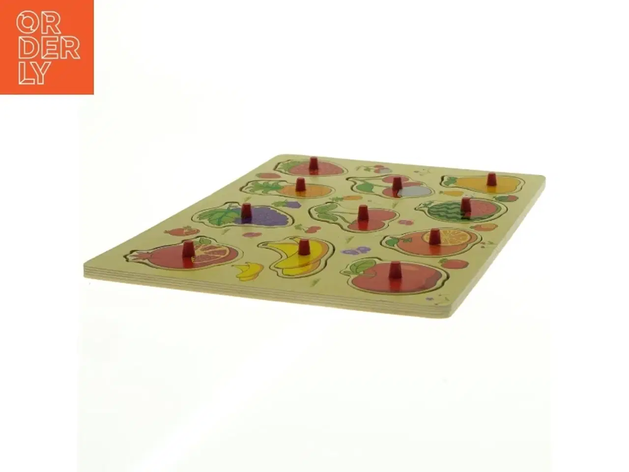 Billede 3 - puslespil med frugtmotiver (str. 30 x 22 cm)